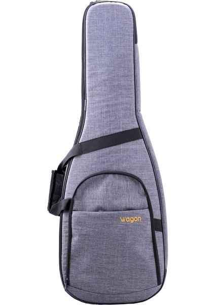Case 03 Serisi Gri Elektro Gitar Taşıma Çantası