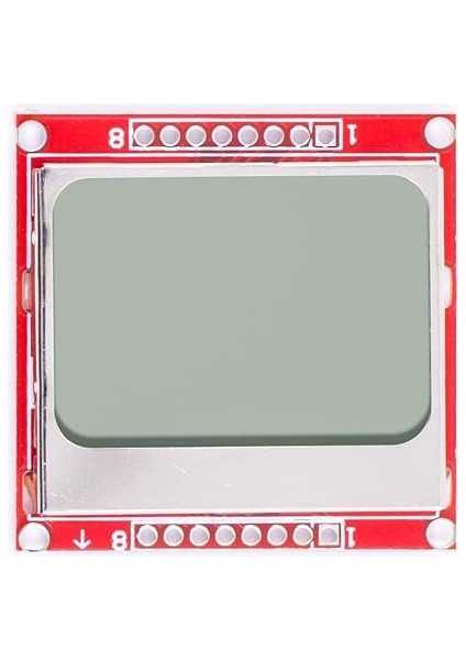 Robotik Kırmızı Nokia 5110 84X48 LCD modelleri