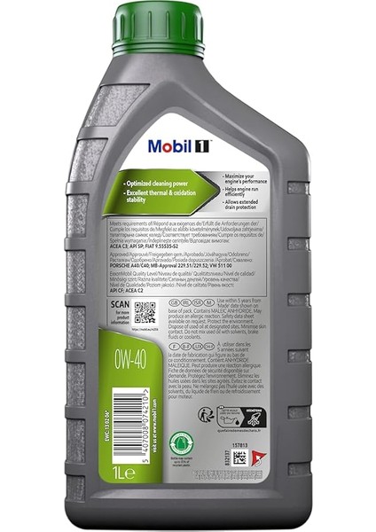 1 Esp X3 0W40 Motor Yağı 1 L fırsatları