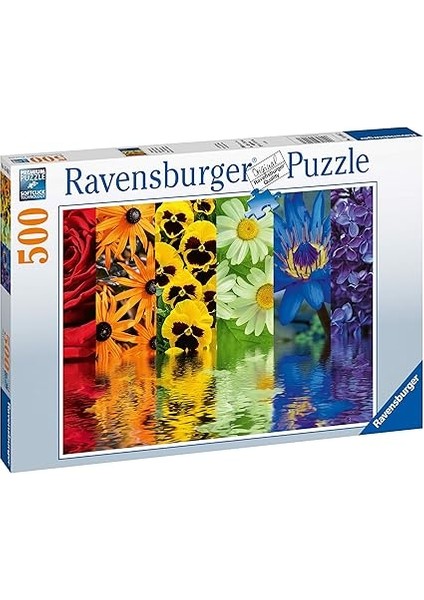 164462 500 Parça Puzzle Çiçek Yansıma, Çok Renkli fırsatları