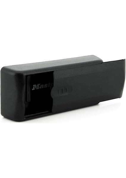 Lock Manyetik Anahtar Kutusu [araba Anahtarı Güvenli] 207EURD - Araba Anahtarlarını Gizlemek Için Ideal, Siyah, 11,9 cm x 5,1 cm x 2,9 cm modelleri