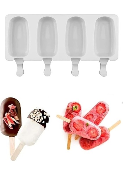 Magnum Dondurma Kalıbı 4 Bölmeli 2'li Paket modelleri