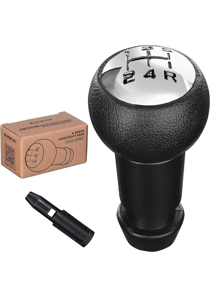 Manuel 5 Vitesli Araç Için Vites Topuzu/cıtroen C2 C3 C4 Picasso Için Peugeot 106 107 207 301 307 308 407 408 508 3008 1007 Için - Krom Kaplama + Siyah