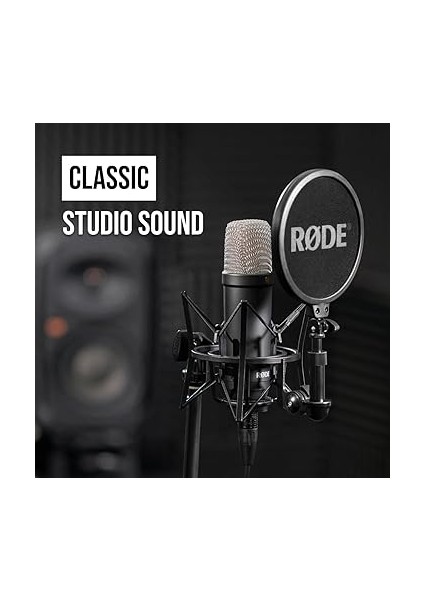 Nt1 Signature Series Large-Diaphragm Condenser Mikrofon (Siyah) fırsatları