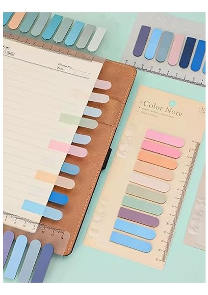 Şeffaf Renkli Yapışkanlı Not Kağıdı Oval Etiket (Gül Kokusu) fırsatları