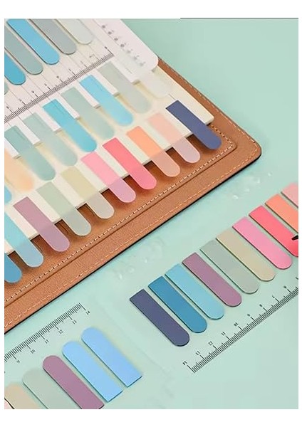 Şeffaf Renkli Yapışkanlı Not Kağıdı Oval Etiket (Gül Kokusu) indirimleri