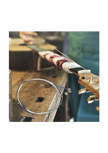 4 Adet/set Keman Teli E-A-D-G Tel Çelik + Nikel Müzikal Enstrüman Aksesuar Parçaları fırsatları