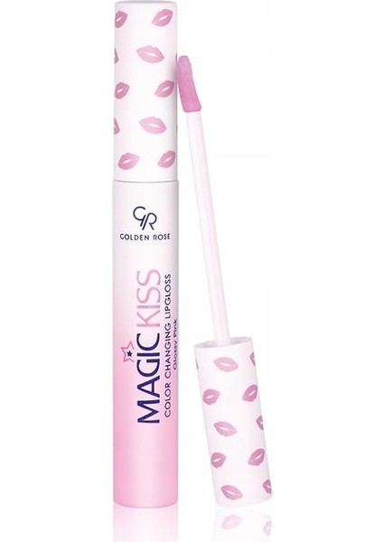 Rose Magic Kiss Color Changing Lipgloss - Renk Değiştiren Dudak Parlatıcısı