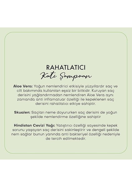 Natural - Rahatlatıcı Katı Şampuan/kepek Karşıtı fırsatları