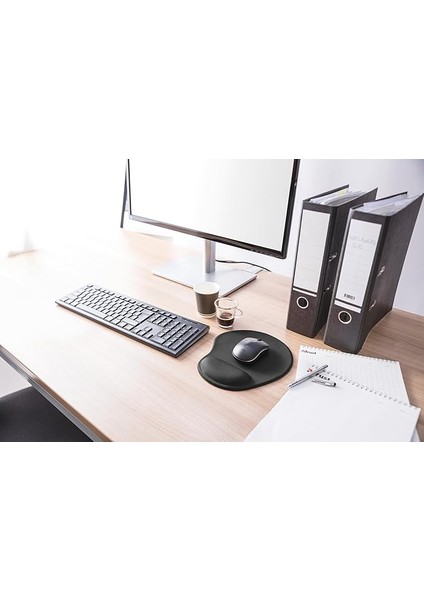 16977 Bigfoot Ergonomik Mousepad, Siyah fırsatları