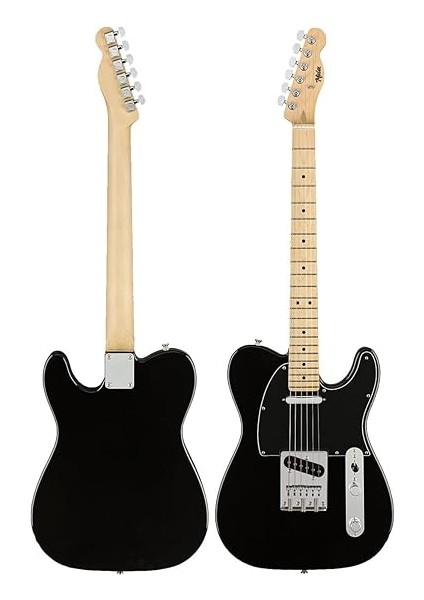 TLX-50BK-30AMP Tele Kasa Maple Klavye 2 Single-Coil 30W Amfili Elektro Gitar fırsatları