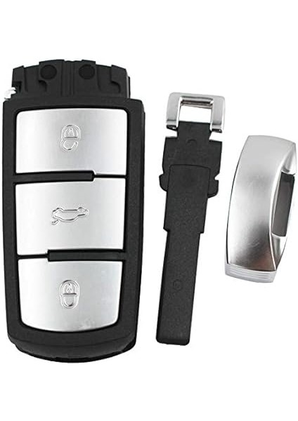 Volkswagen Passat B6 cc Magotan Için Yeni Yedek 3 Düğmeli Uzaktan Anahtar Kabuğu Kılıfı Fob Akıllı Araç Anahtar Muhafazası Vw Için fiyatları