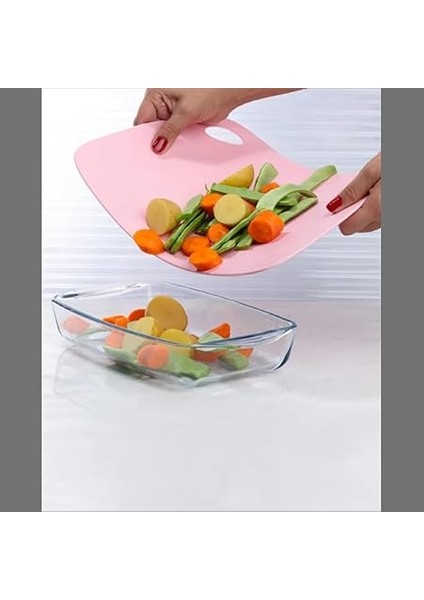 Büyük Kesim Matı, Esnek Sebze Salata Kesme Panosu Tezgah Üstü Bükülebilir Doğrama Tahtası (Su Yeşili) fiyatları