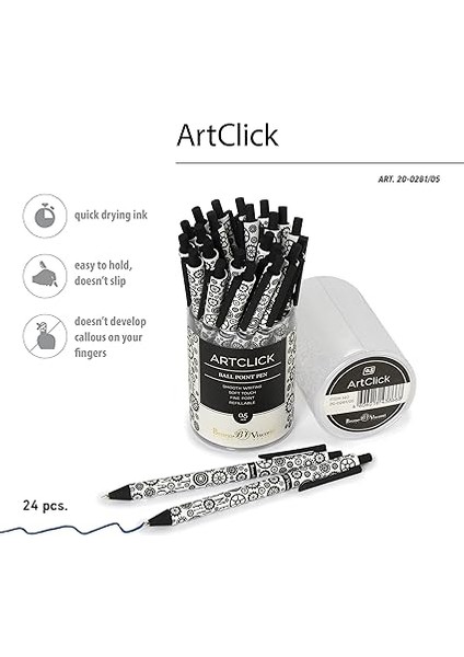 Visconti "artclick" Tükenmez Kalem -Mavi- 0.5 mm (Time Machine) fırsatları