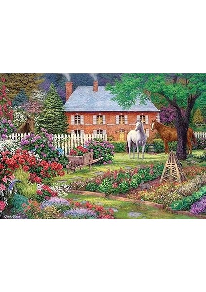 Puzzle Atlı Bahçe 1500 Parça Puzzle fiyatları