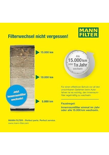 Kabin Filtresi Cuk 1629 (Renault) indirimleri