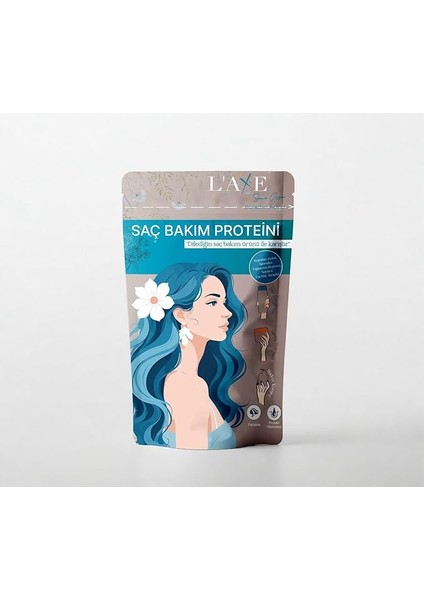 Saçlara Parlaklık Terapisi | Saç Bakım Proteini | 50 Gram