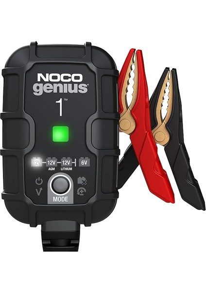 Genıus1 6V/12V 1A Akıllı Akü Şarj ve Akü Bakım/desülfatör