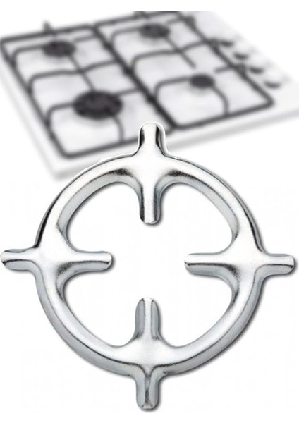 Öys Ocak Küçültücü Aparat/ocak Üstü Metal Çaydanlık Cezvelik Aparat 1 Adet