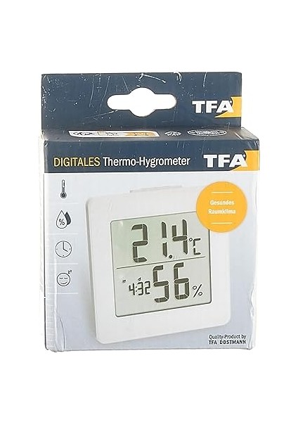 Dijital Saatli Nem Ölçer Termometre fırsatları