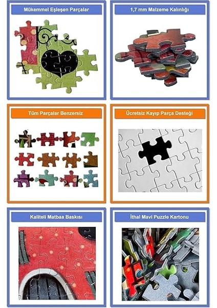 Puzzle 1000 Parça - Çiçek Açan Iskelet indirimleri