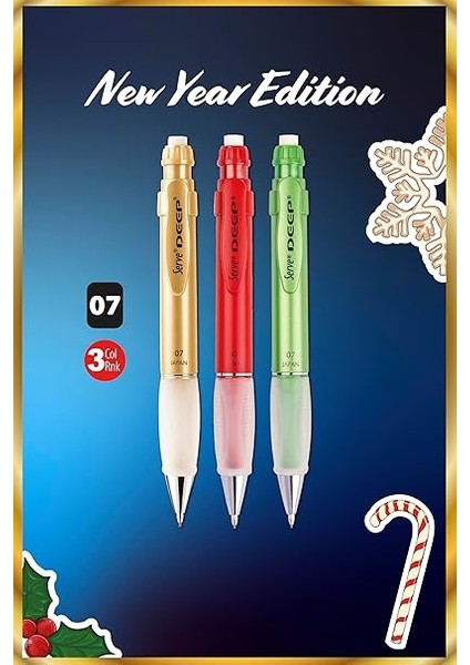 Deep Mekanık Kur Kalem Yılbası Kutusu Set B fırsatları