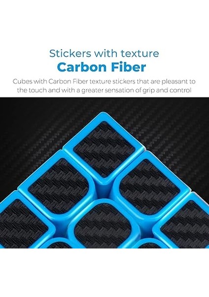 Select Klasik 3x3 Sihirli Küp ve Piramit Meilong Moyu Cubing Sınıf Karbon Fiber Kaymaz Etiket ile Daha Hızlı, Daha Kolay ve Daha Düzgün Döndürme, Yeni Başlayanlar ve Profesyoneller modelleri