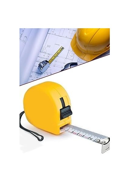 Hengshida Şerit Metre Paslanmaz 5m x 16FT Otomatik Tuşlu Ölçüm Metresi 1410 fiyatları