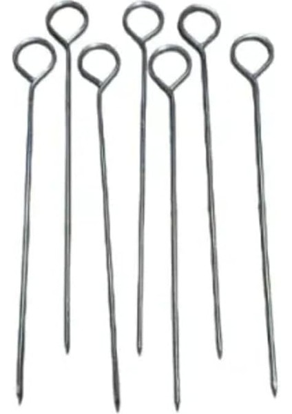 Şiş Tel Seti, 4 Adet, Paslanmaz Çelik, Tüm Modellere Uyumlu, Tavuk Şiş Çubuğu fiyatları