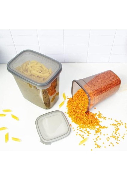 1.1 L Dikdörtgen Saklama Kabı