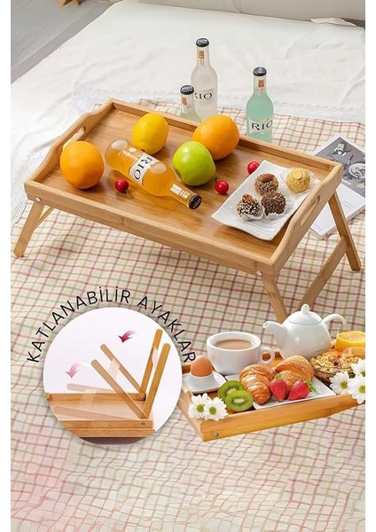 Home Katlanır Ayaklı Bambu Yatak Tepsisi – Ahşap Laptop Standı, Kitap Okuma ve Çalışma Rahlesi, Kahvaltı ve Servis Sunum Tepsisi, Katlanabilir Piknik Tepsisi fiyatları