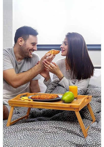 Home Katlanır Ayaklı Bambu Yatak Tepsisi – Ahşap Laptop Standı, Kitap Okuma ve Çalışma Rahlesi, Kahvaltı ve Servis Sunum Tepsisi, Katlanabilir Piknik Tepsisi indirimleri