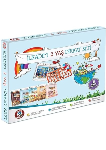 Çocuk Akademi 2 Yaş Dikkat Seti modelleri