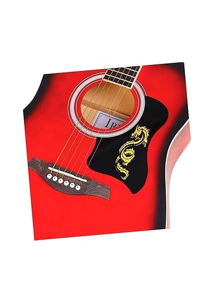 Klasik Gitar Pena Koruyucu Sticker Ejderha Desenli Folk Gitar Pena Koruyucu 10LU Paket -Çizik Gitar Koruyucu fırsatları