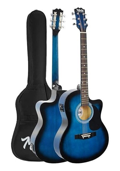 RG-560BL-AMP Mavi Amfili Elektro Akustik Gitar Full Set fiyatları