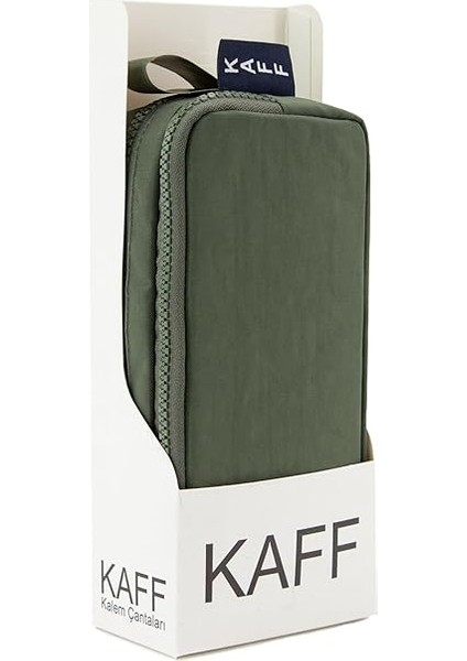 01105 Krinkıl Kumaş Kalem Kutusu Haki Yeşil modelleri