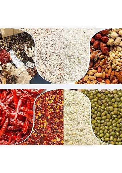 Mini Baharat Kahve Öğütücü Elektrikli Hızlı Öğütücü Çok Işlevli Parçalama Makinesi Kuru Tahıl Değirmeni Baharat Tohumları Pirinç Çekirdeği Çeşniler Için modelleri