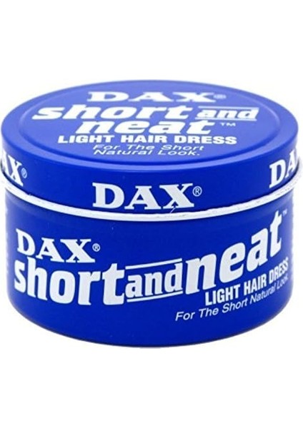 Short And Neat - Düz Saçlar Için Hafif Tutucu Şekillendirici Wax 99 G modelleri