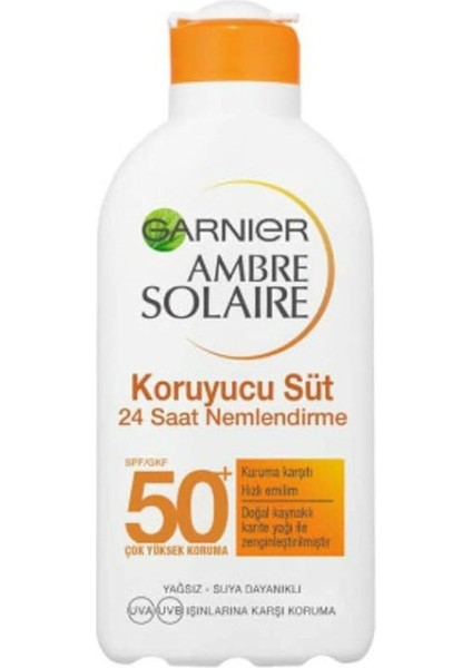 Ambre Solaıre Koruyucu Güneş Sütü Spf 50 200 ml Delist