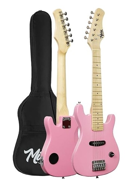 CEG-30PK 4-6 Yaş Çocuklar Için Amfili Full 1/4 30 Inç Elektro Gitar Seti Pembe fiyatları