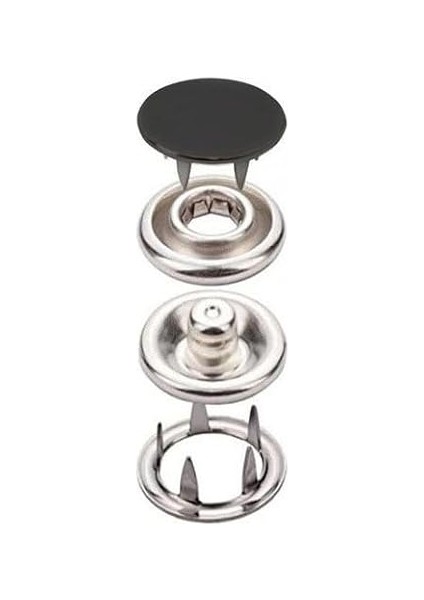 120SET Sedef Siyah Beyaz Krom Çıt Çıt ve Çekiç Kalıp Seti modelleri