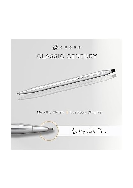 3502 Century Classic Tükenmez Kalem Krom modelleri