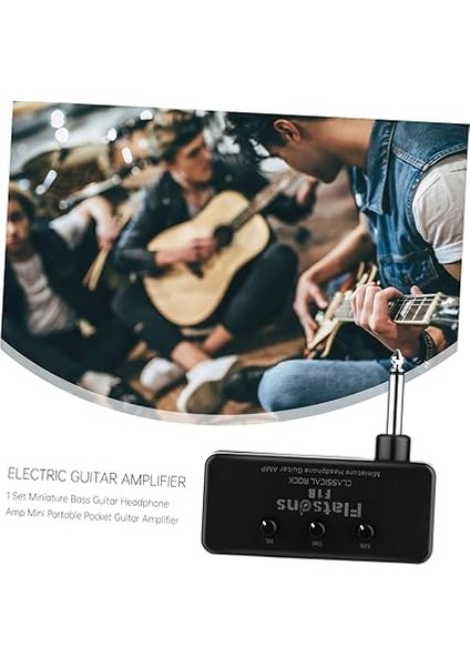 Taşınabilir Mini Cep Gitar Amfisi Mini Kulaklık Gitar Abs Plastik ve Şık indirimleri