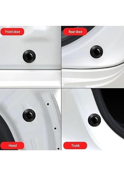 Araba Kapı Ses ve Darbe Emici Pad, 10 Adet, Siyah, Darbelere Karşı Koruyucu, Kolay Montaj, Pratik ve Dayanıklı Tasarım fiyatları