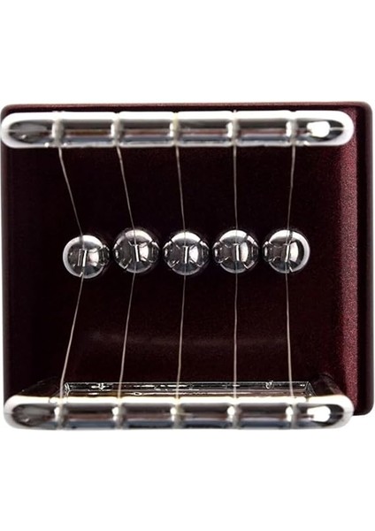 Newton Balans Denge Topu - Klasik Metal Masaüstü Eğlence ve Dekorasyon Objesi fırsatları