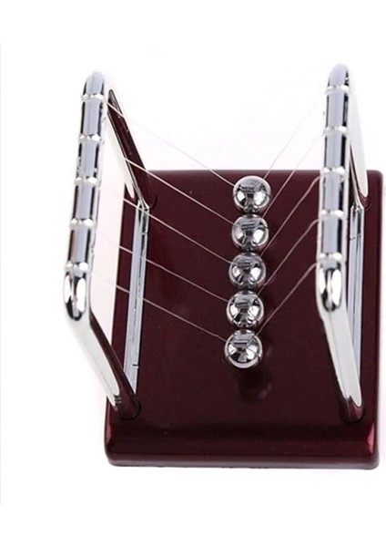 Newton Balans Denge Topu - Klasik Metal Masaüstü Eğlence ve Dekorasyon Objesi indirimleri