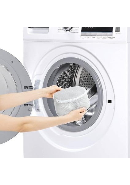 Home Textile Gri Renk Iç Çamaşırı Yıkama Filesi 20 x 10 cm modelleri