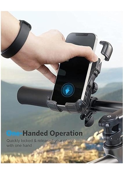 Gn-57 Motor ve Bisiklet Kilit Tuşlu Telefon Tutucu 4,5 - 6,8 Inch Arası fiyatları