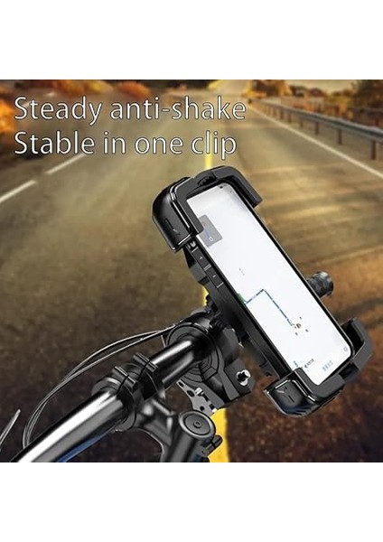 Gn-57 Motor ve Bisiklet Kilit Tuşlu Telefon Tutucu 4,5 - 6,8 Inch Arası modelleri