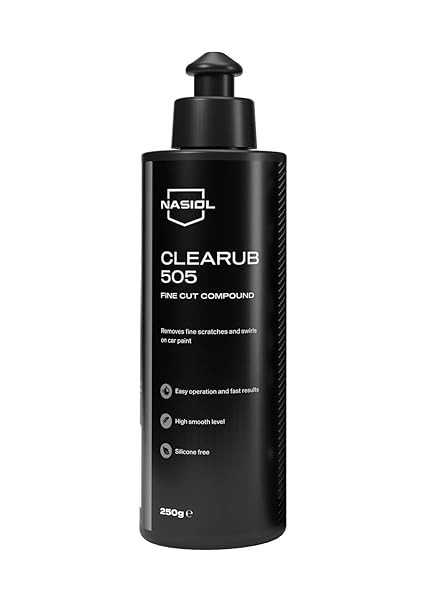 Clearub 505 Ince Çizik Giderici Pasta 250G Polisaj Pastası, Çizik Giderme, Pasta Cila, Boya Parlatma